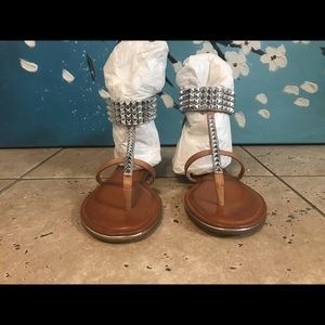 Gianni Bini zip up Sandals